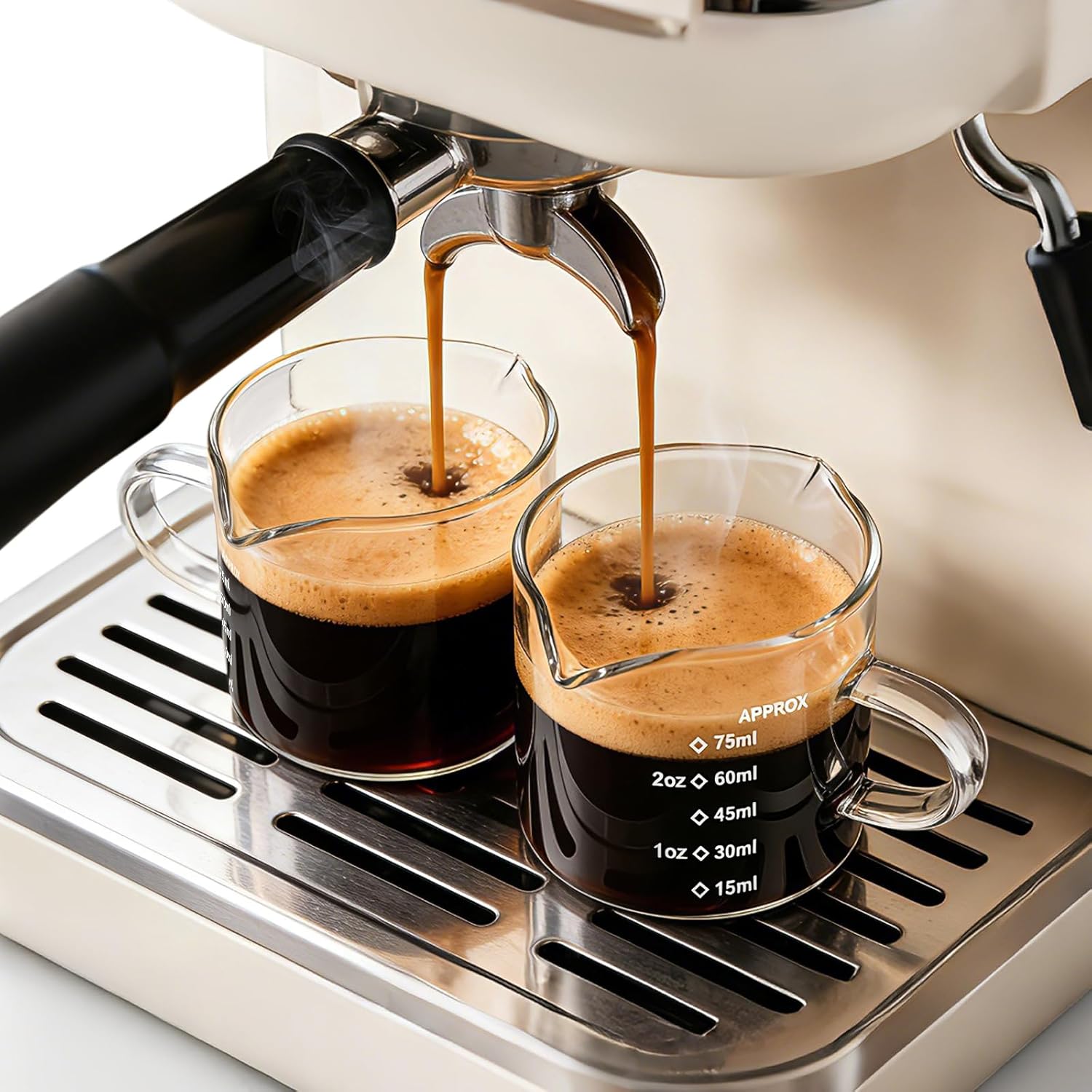 Home Bar Set - 1/2pcs Espresso Cups 2.5oz Espresso Shot