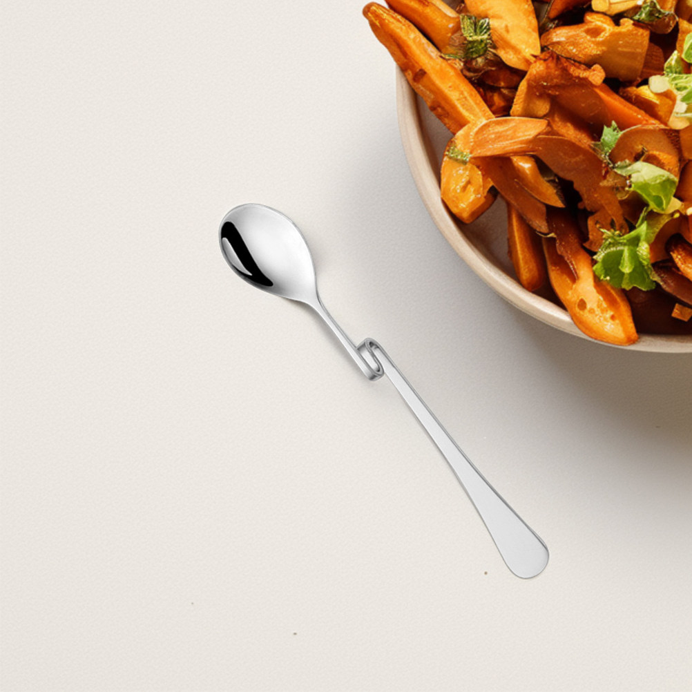6Pcs Stainless Steel S Shape C - Bar Spoon Twisted review and price