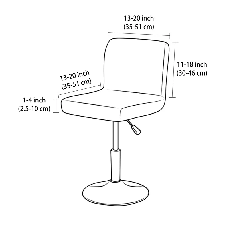 1/4pcs Jacquard Bar Stool Cove - Home Bar Lounge review and price