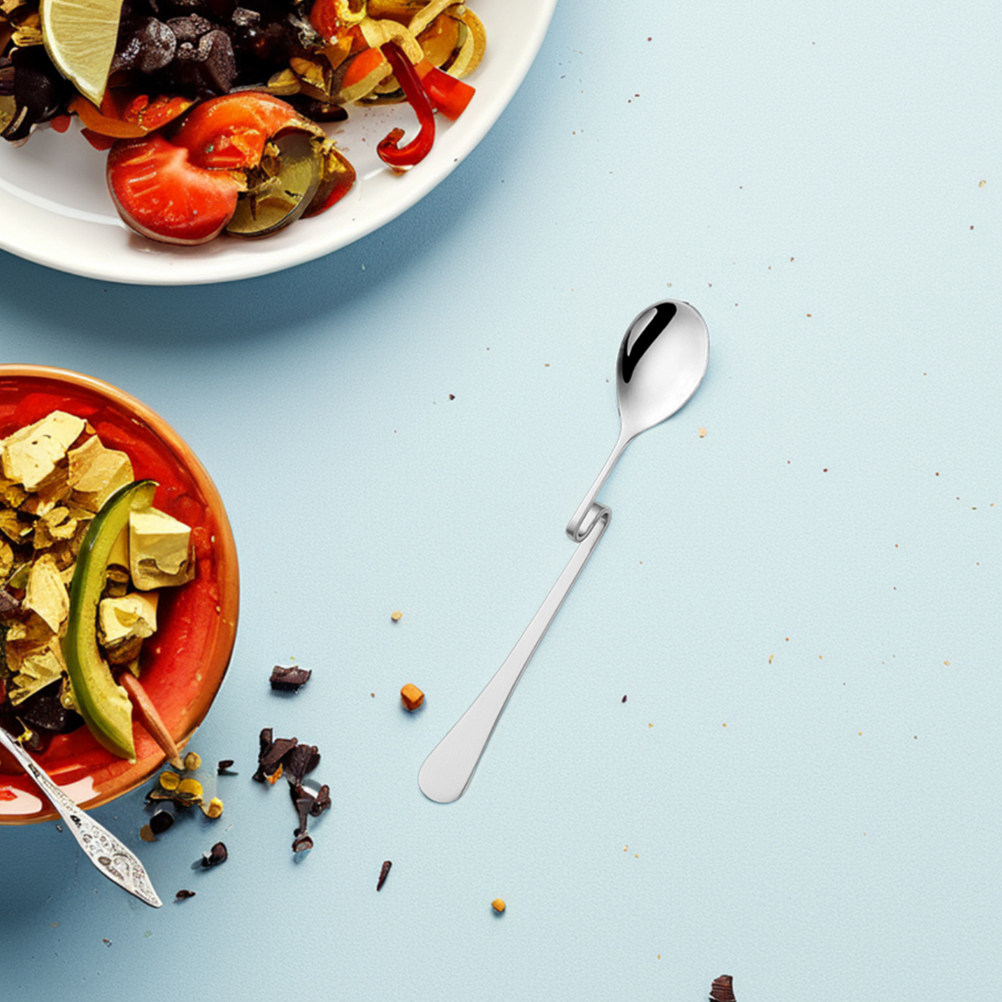 6Pcs Stainless Steel S Shape H - Bar Spoon Twisted review and price