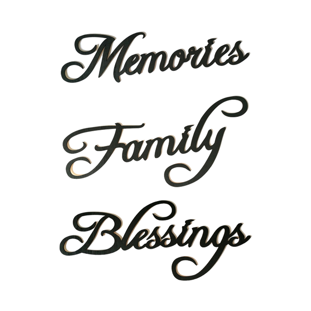 Family Memories Blessings Lett - Home Bar Word review and price