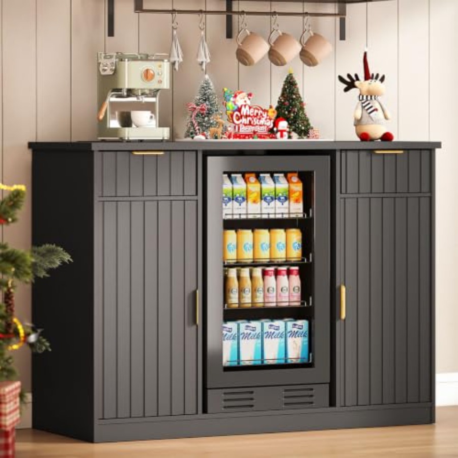 53 Coffee Bar Cabinet with Min - Home Bar And Fridge review and price