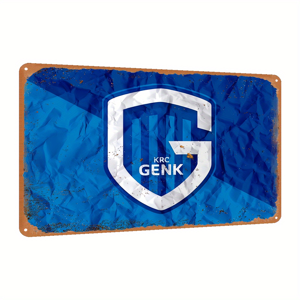 , KRC Genk Tin Metal Sign (8'' - Home Bar And Restaurant review and price