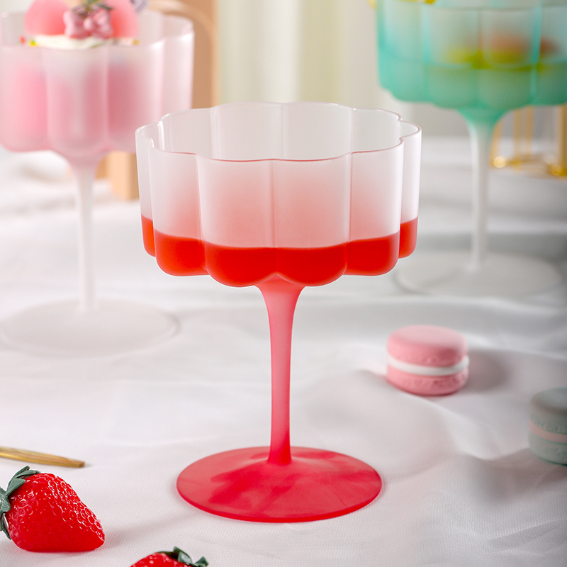 Colorful Frosted Glass Cocktai - Home Bar Set review and price