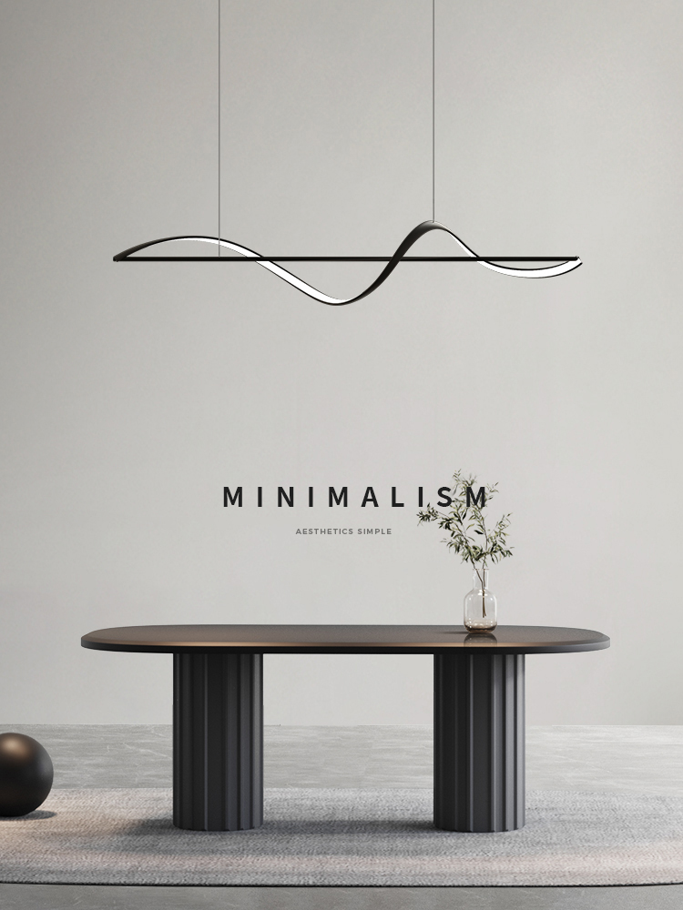 Modern Minimalism Curve Led Pe - Home Bar Word review and price