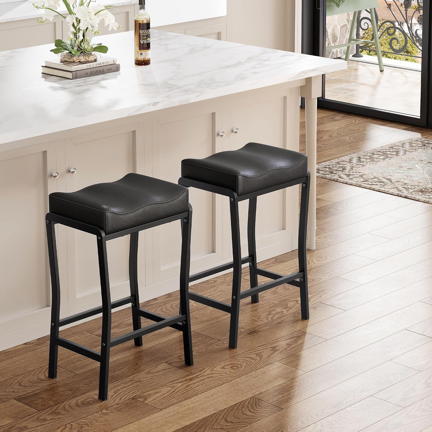 Counter Height Bar Stools Set  - Home Bar Lounge review and price
