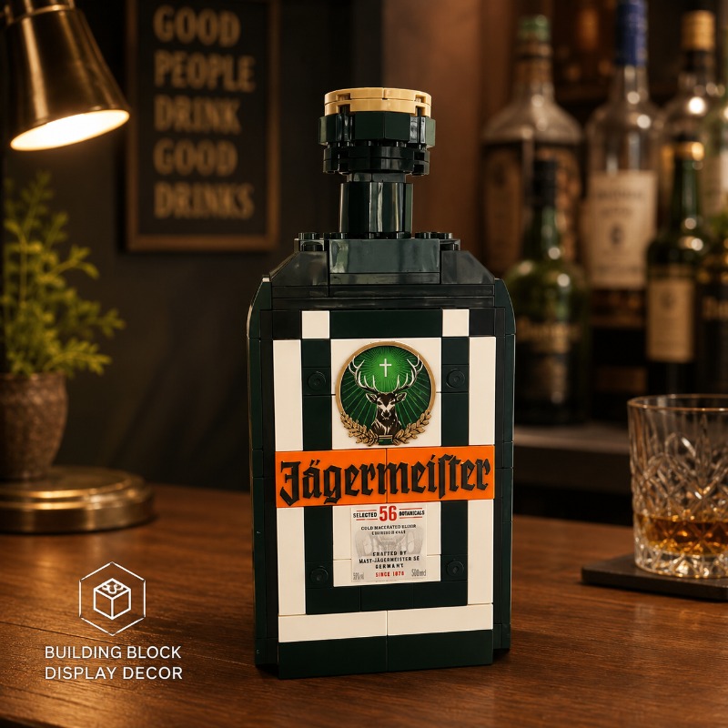 DIY Jagermeister Liqueur Bottl - Home Bar Set review and price