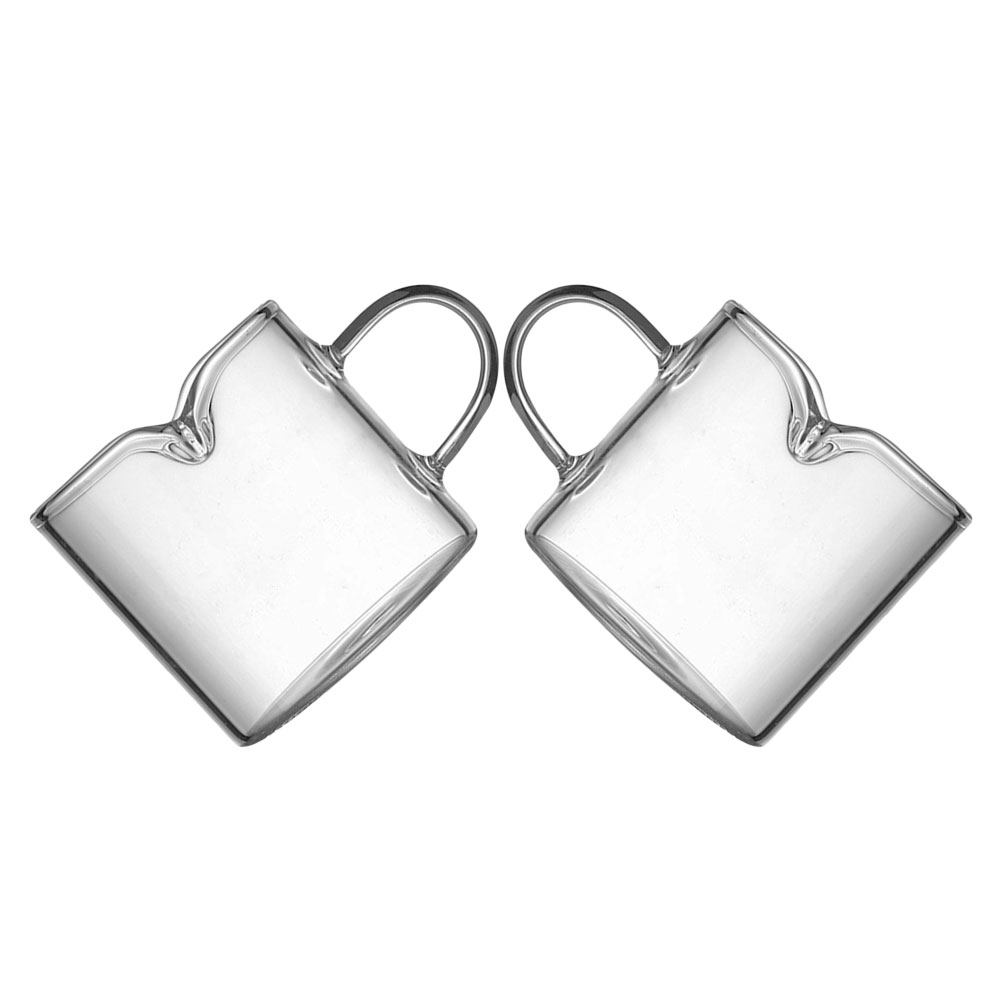 2Pcs Espresso Cups Set Clear B - Home Bar Set review and price